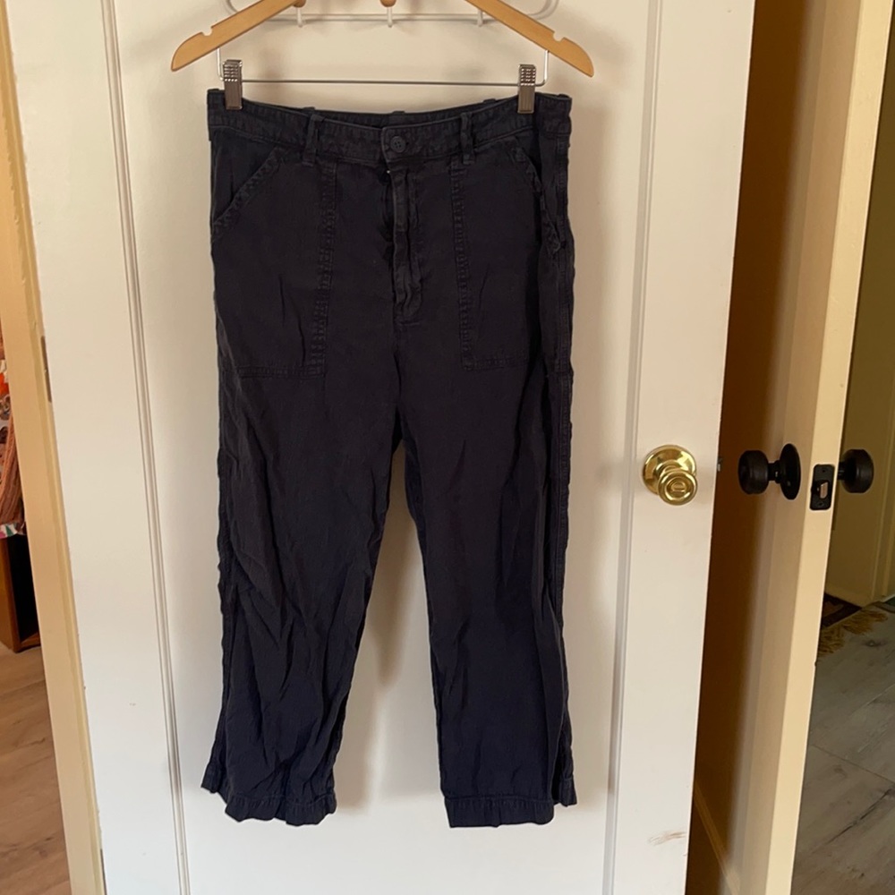 LACAUSA Size 8 Navy Pant